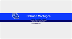Desktop Screenshot of malzahn-montagen.de